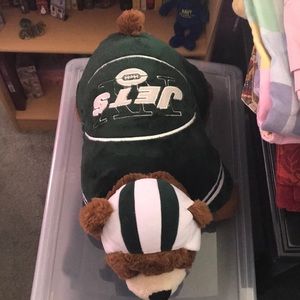 🏈 NY Jets Pillow Pet 🏈 Hard To Find!